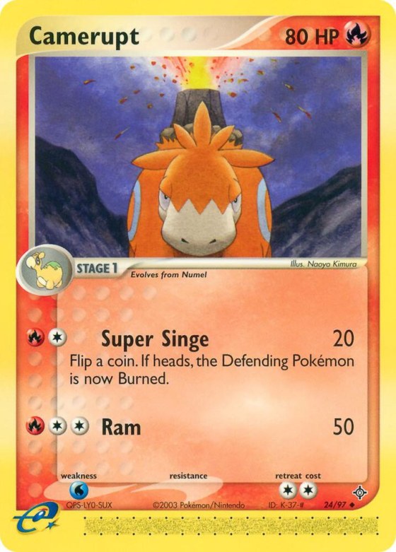 Camerupt - Reverse Holo