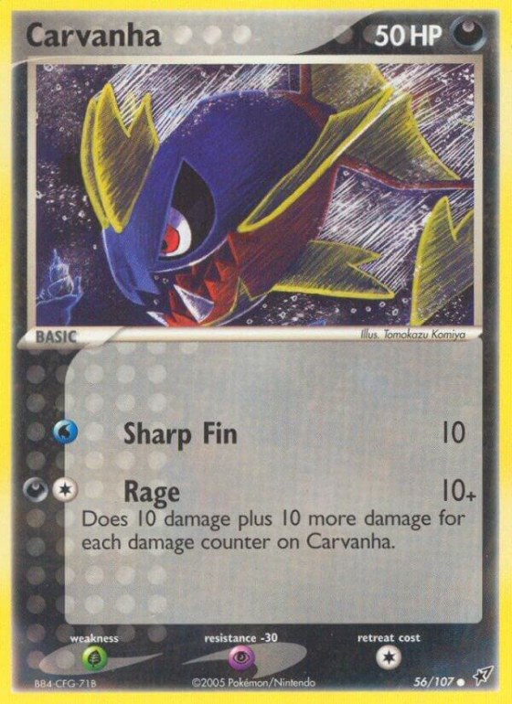 Carvanha - Reverse Holo