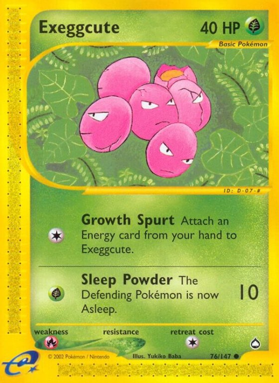 Exeggcute (76) - Reverse Holo
