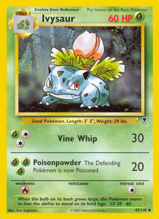 Ivysaur - Reverse Holo