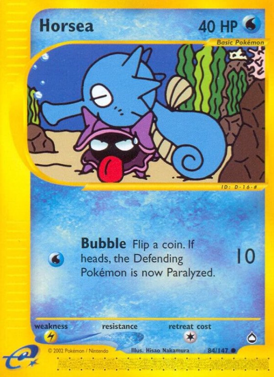 Horsea (84) - Reverse Holo