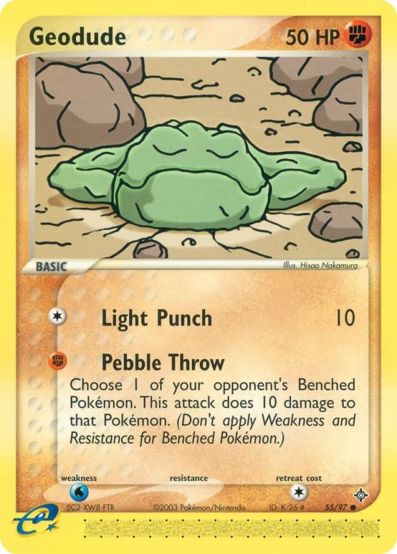Geodude - Reverse Holo