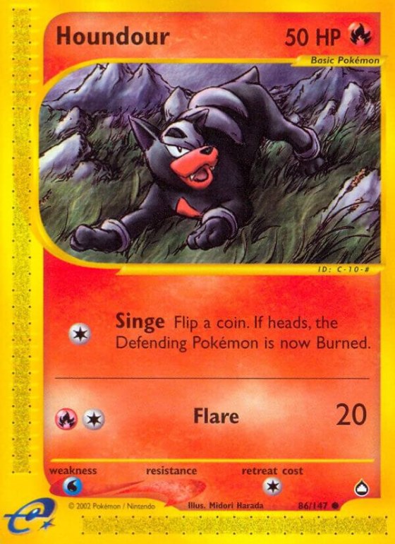 Houndour (86) - Reverse Holo