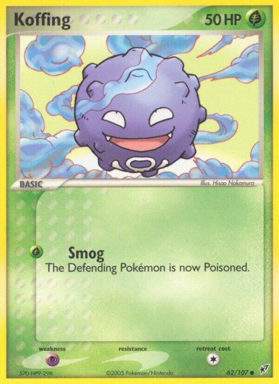 Koffing - Reverse Holo