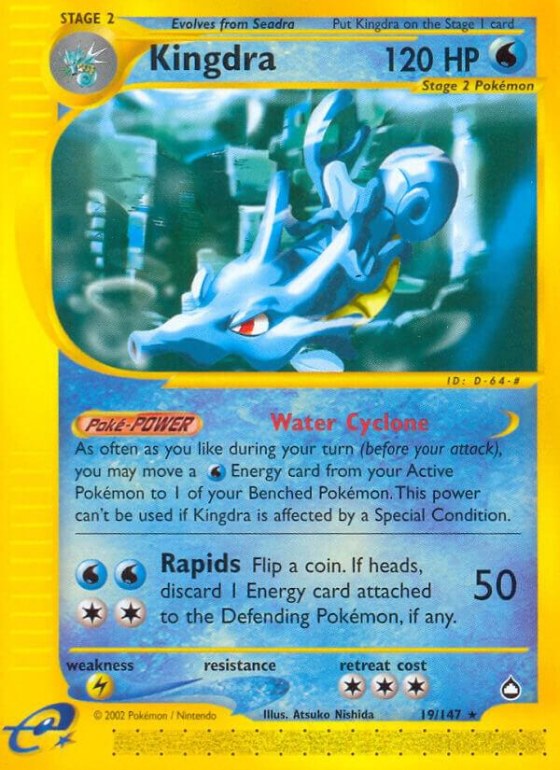 Kingdra (19) - Reverse Holo