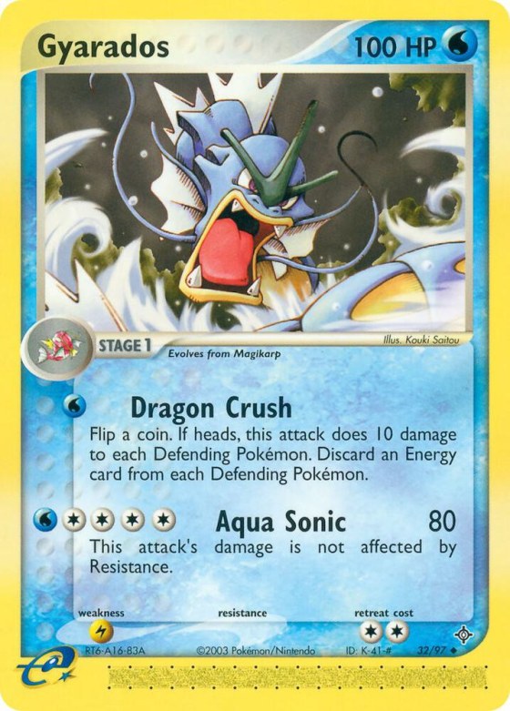 Gyarados - Reverse Holo