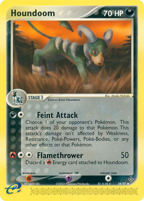 Houndoom - Reverse Holo