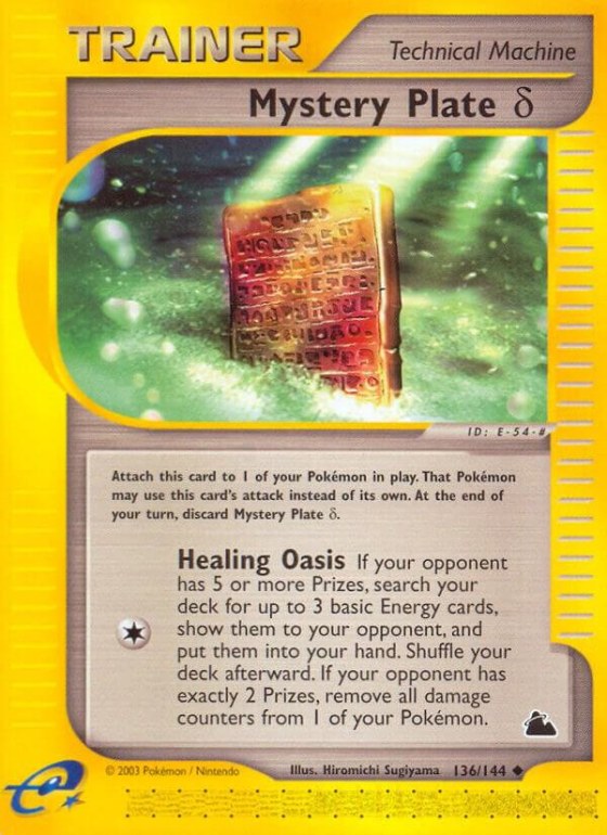 Mystery Plate Delta - Reverse Holo