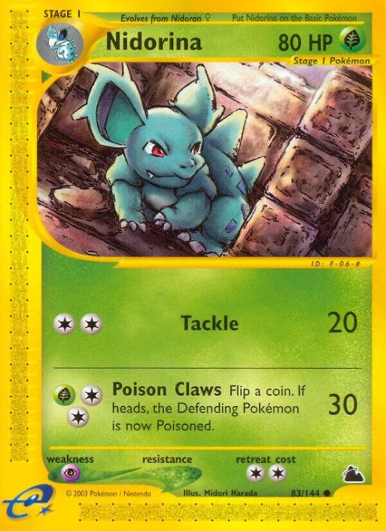 Nidorina - Reverse Holo