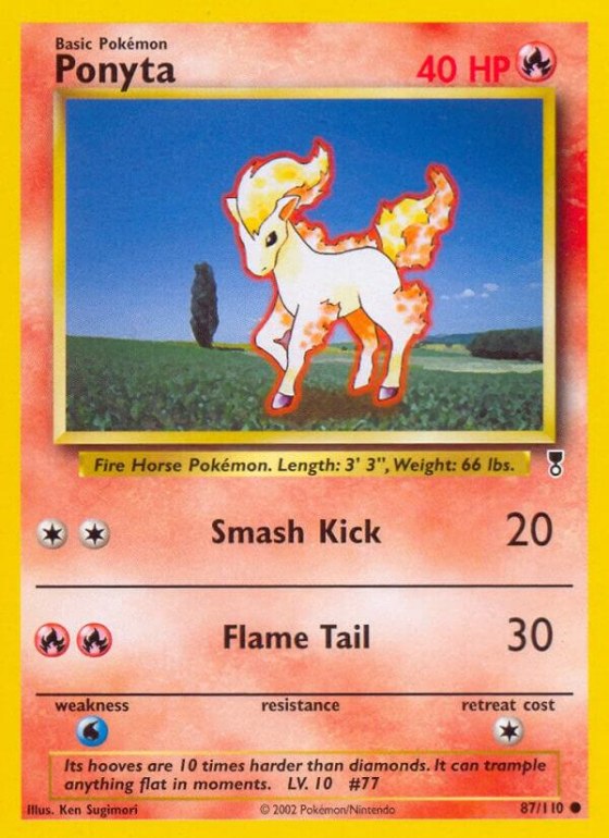 Ponyta - Reverse Holo