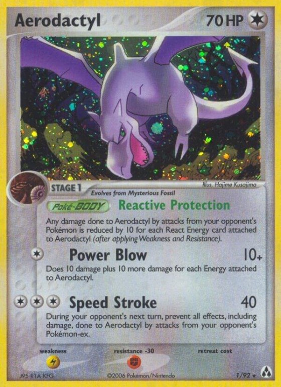 Aerodactyl - Reverse Holo