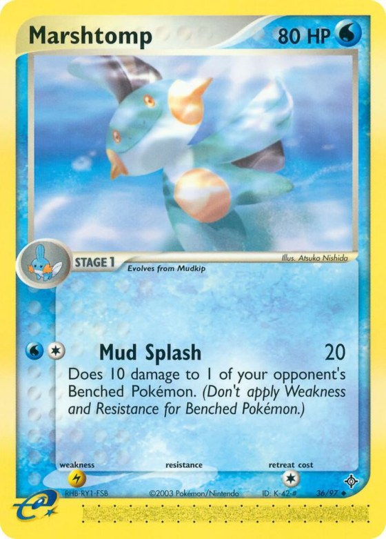 Marshtomp - Reverse Holo