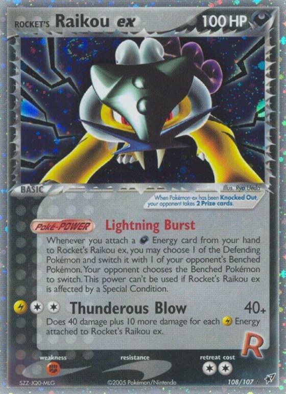 Rocket's Raikou ex - Holo