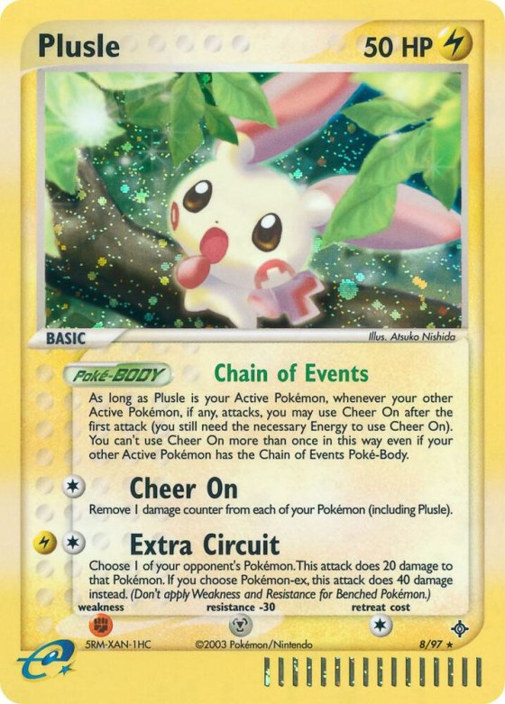 Plusle - Reverse Holo