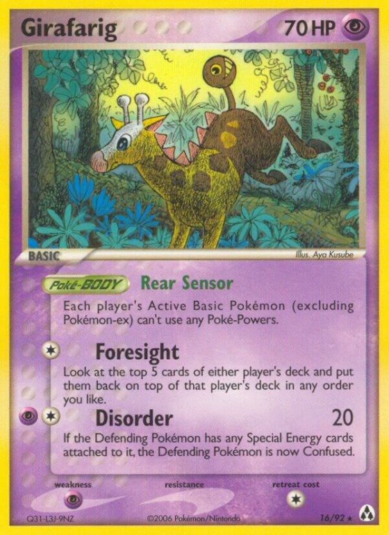 Girafarig - Reverse Holo