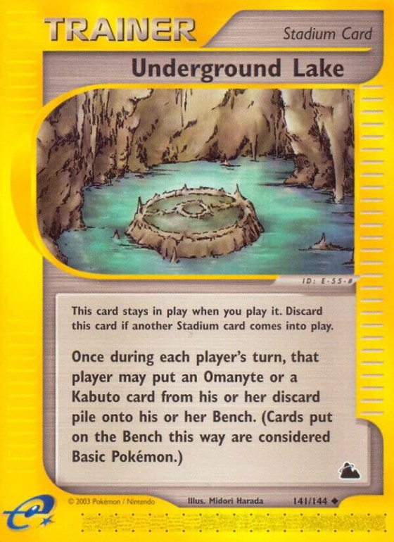 Underground Lake - Reverse Holo
