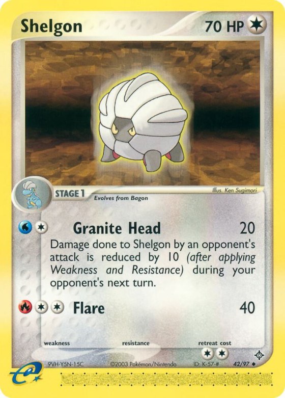 Shelgon - Reverse Holo