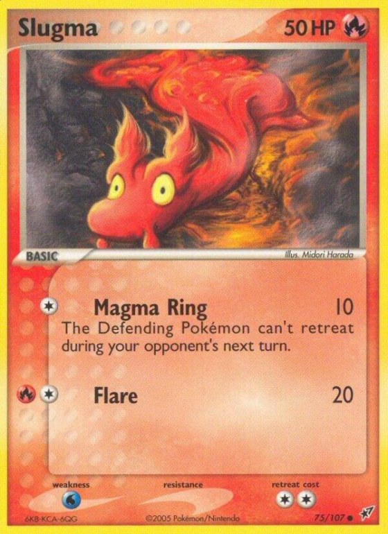 Slugma - Reverse Holo