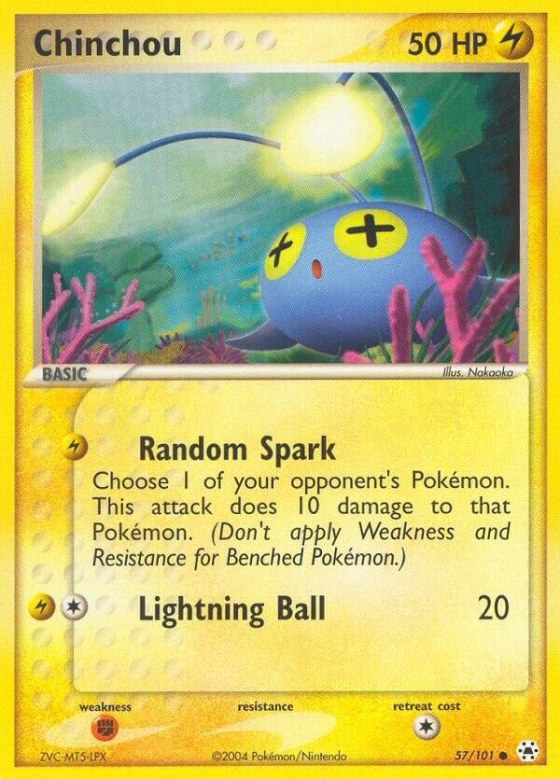 Chinchou - Reverse Holo