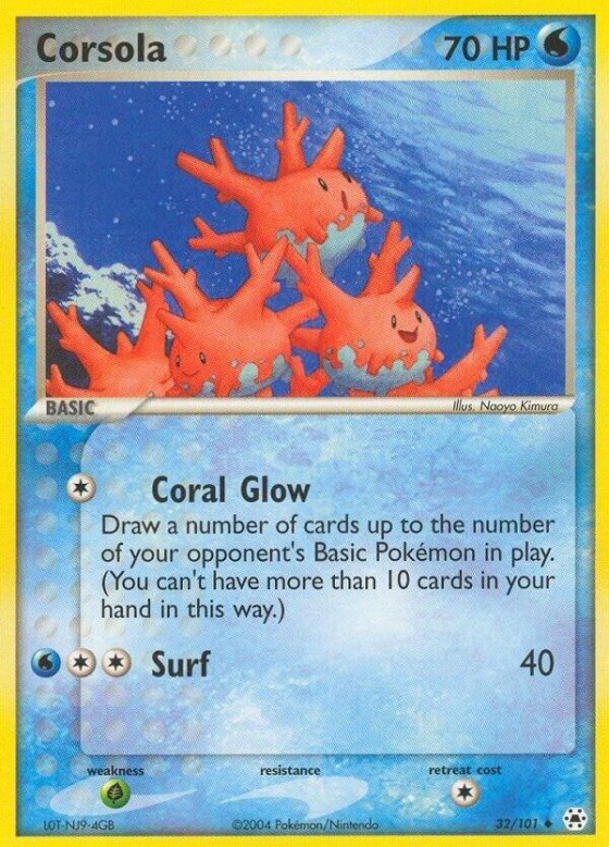 Corsola - Reverse Holo