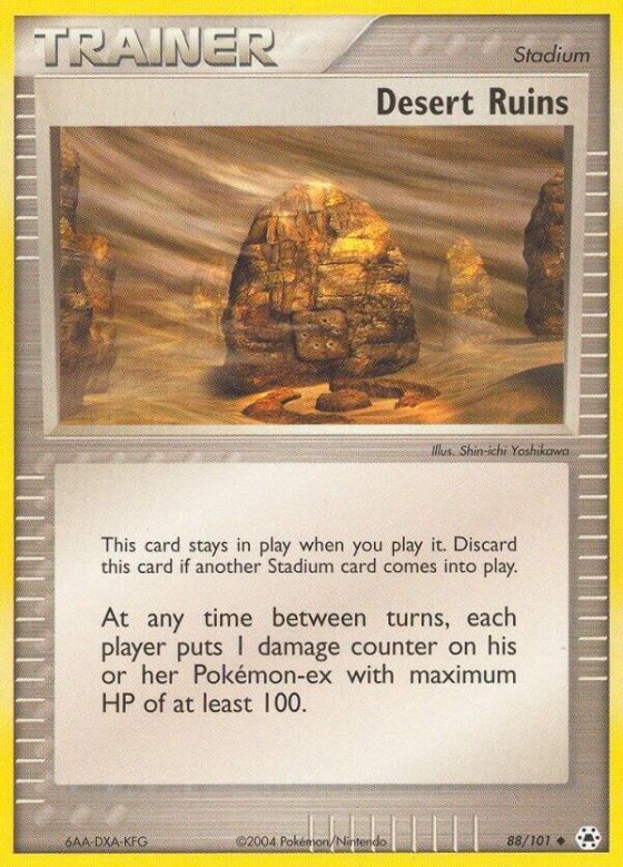 Desert Ruins - Reverse Holo