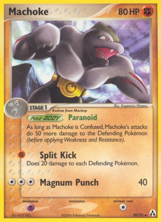 Machoke - Reverse Holo