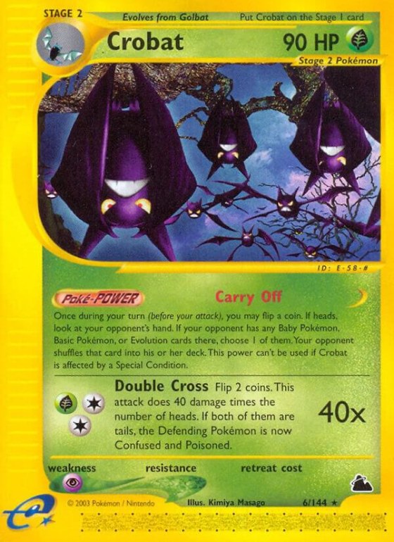 Crobat (6) - Reverse Holo