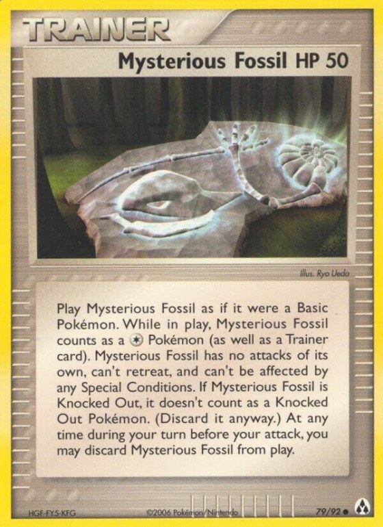 Mysterious Fossil - Reverse Holo