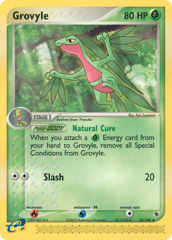 Grovyle - Reverse Holo