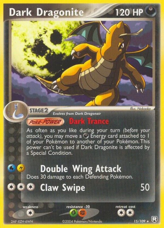Dark Dragonite - Reverse Holo
