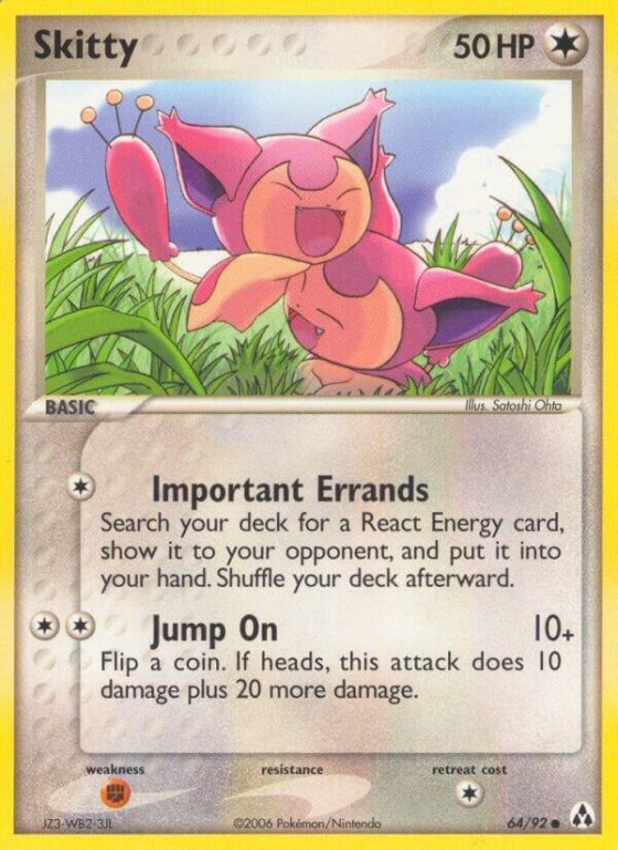 Skitty - Reverse Holo