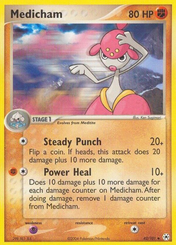 Medicham - Reverse Holo