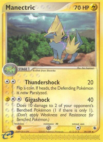Manectric - Reverse Holo