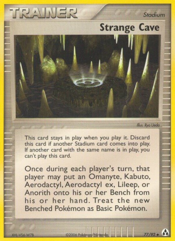 Strange Cave - Reverse Holo