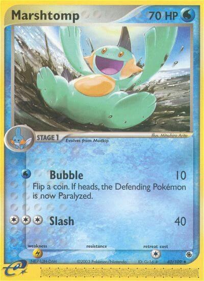 Marshtomp - Reverse Holo