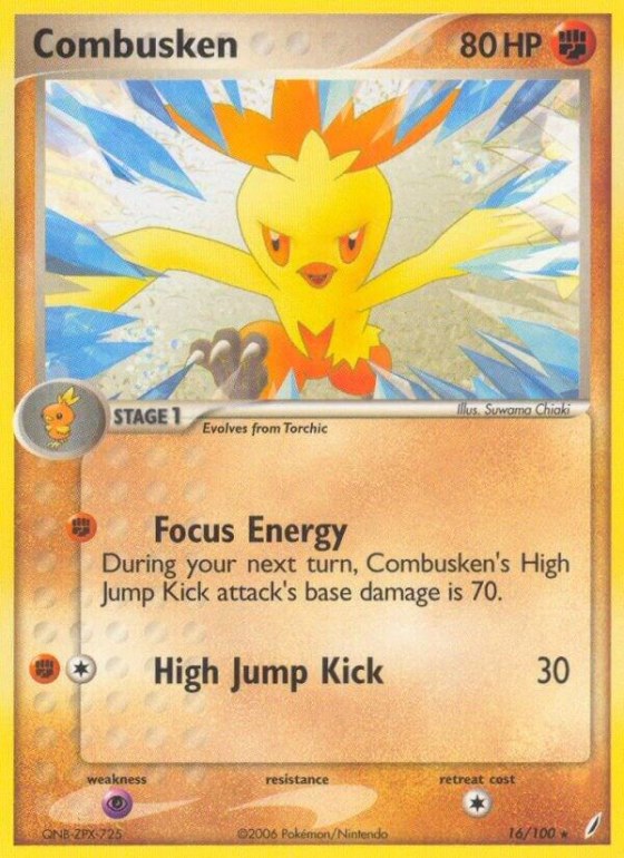 Combusken - Reverse Holo