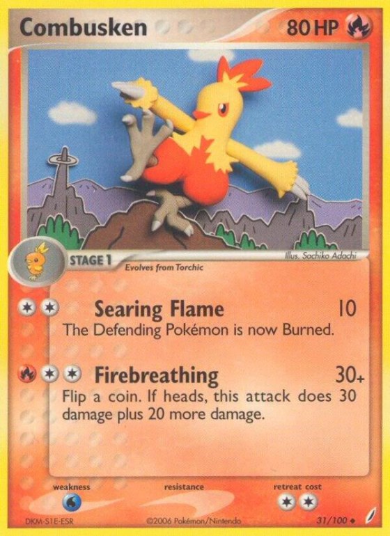 Combusken - Reverse Holo