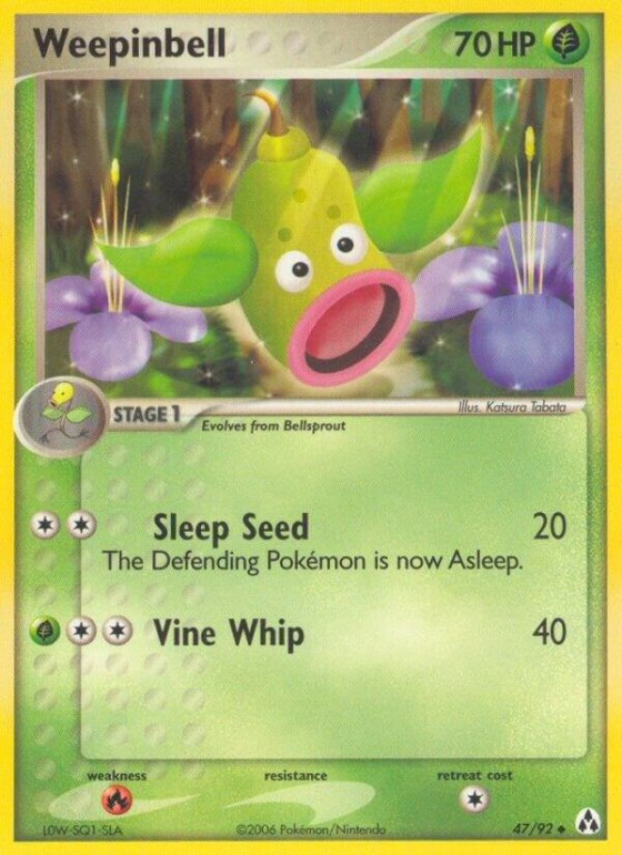 Weepinbell - Reverse Holo