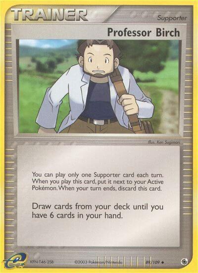 Professor Birch - Reverse Holo