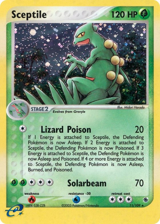Sceptile - Holo