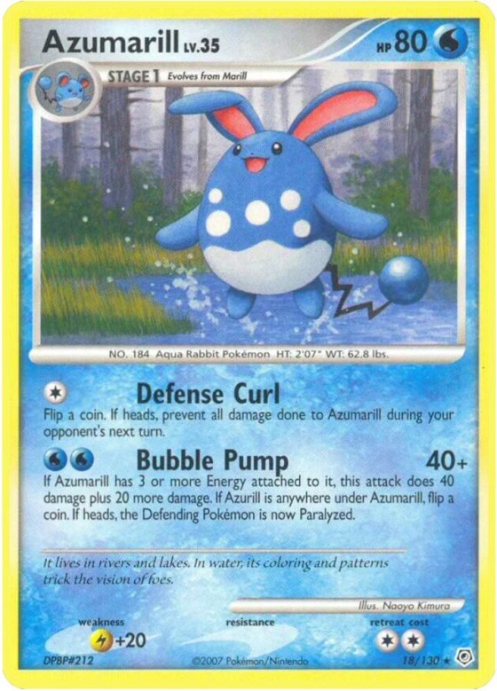 Azumarill - Reverse Holo
