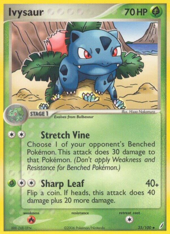 Ivysaur - Reverse Holo