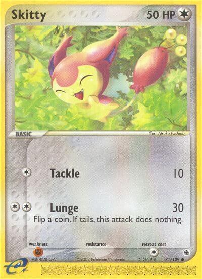 Skitty - Reverse Holo