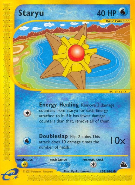 Staryu (103) - Reverse Holo