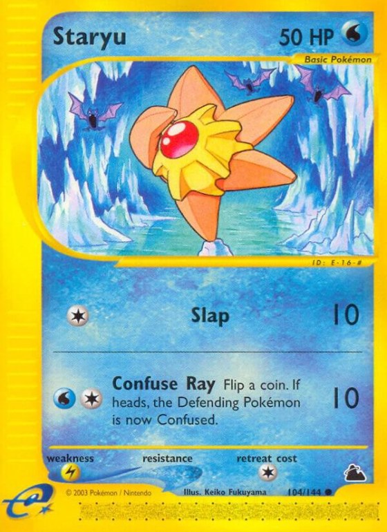 Staryu (104) - Reverse Holo