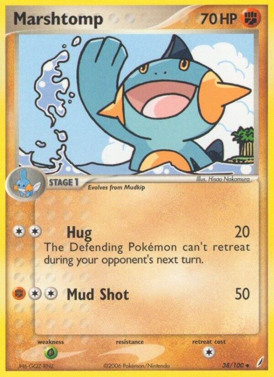 Marshtomp - Reverse Holo