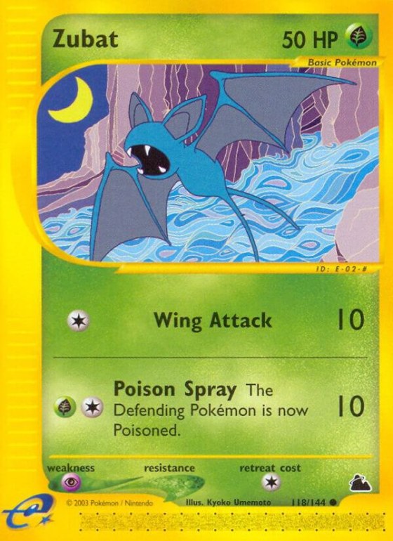 Zubat (118) - Reverse Holo