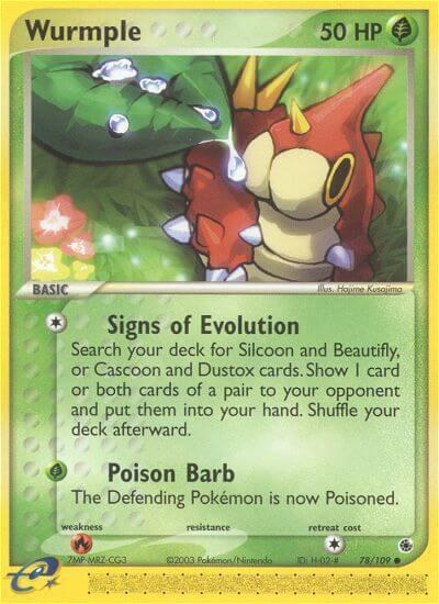 Wurmple - Reverse Holo