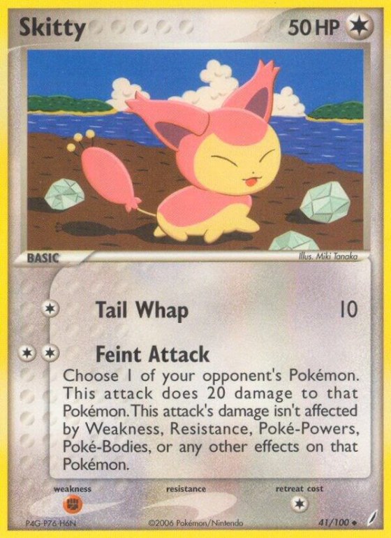Skitty - Reverse Holo