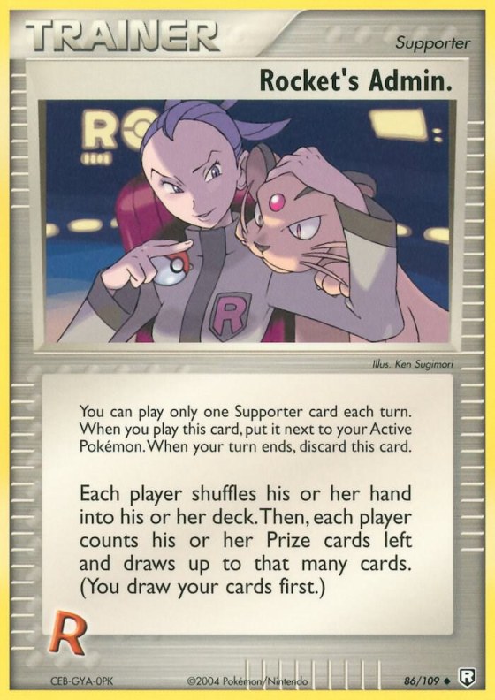 Rocket's Admin. - Reverse Holo